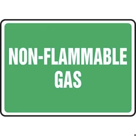 Accuform SAFETY SIGN NONFLAMMABLE GAS 7 in X MCPG576XV
